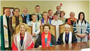 Clergy Participating in SW Florida 2015 PFLAG Convocation - photo by Bob Kelly